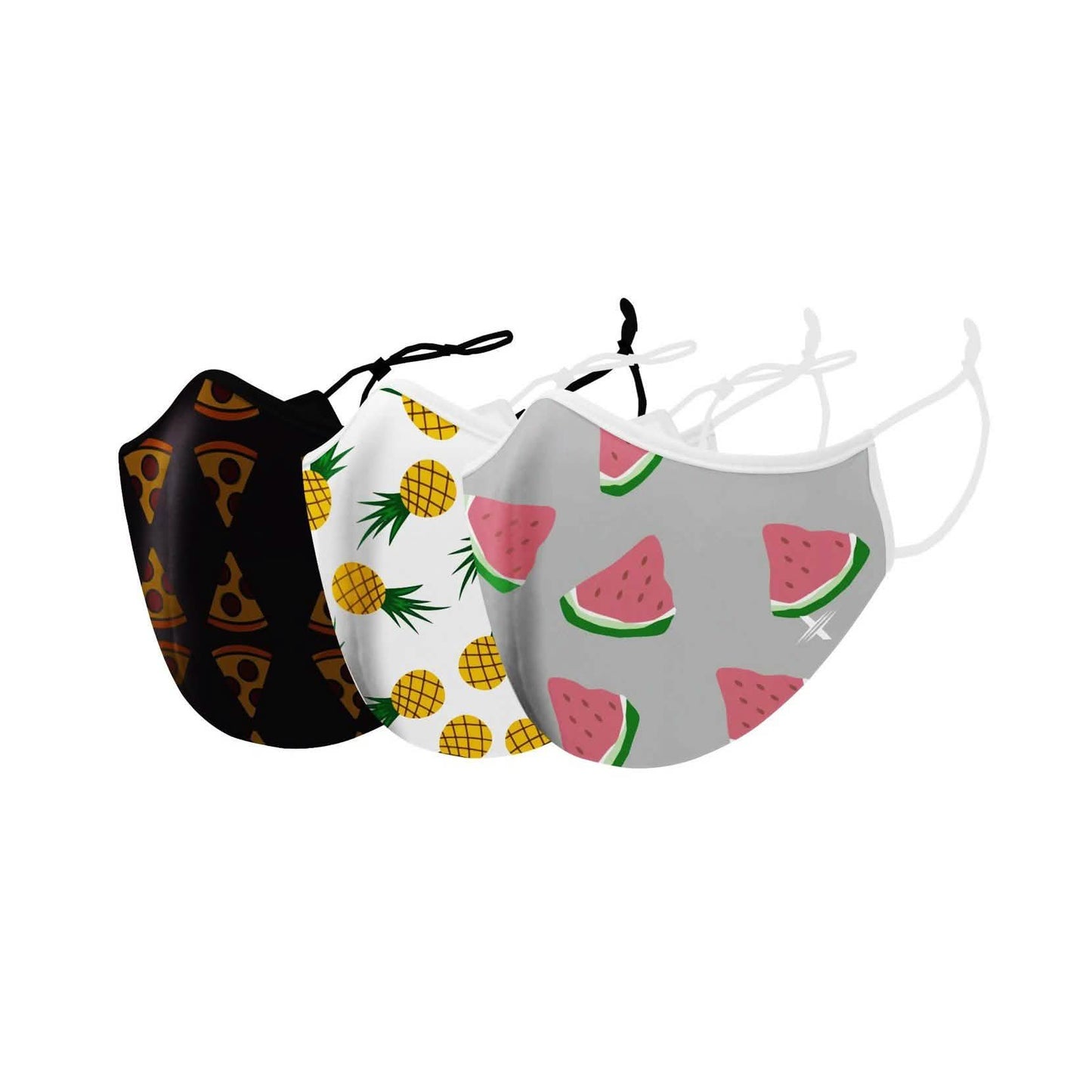 3-Pack: Two-Layer Reusable Kids Face Mask with Adjustable Earloop DailySale