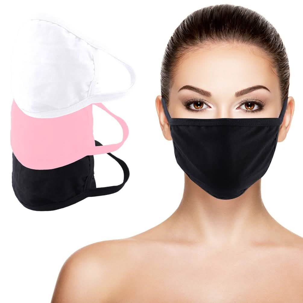 3-Pack: Washable And Reusable Non - Medical Face Protection Mask DailySale