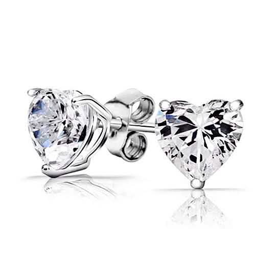 3-Pair Set: Sterling Silver Swarovski Elements Crystal Studs DailySale