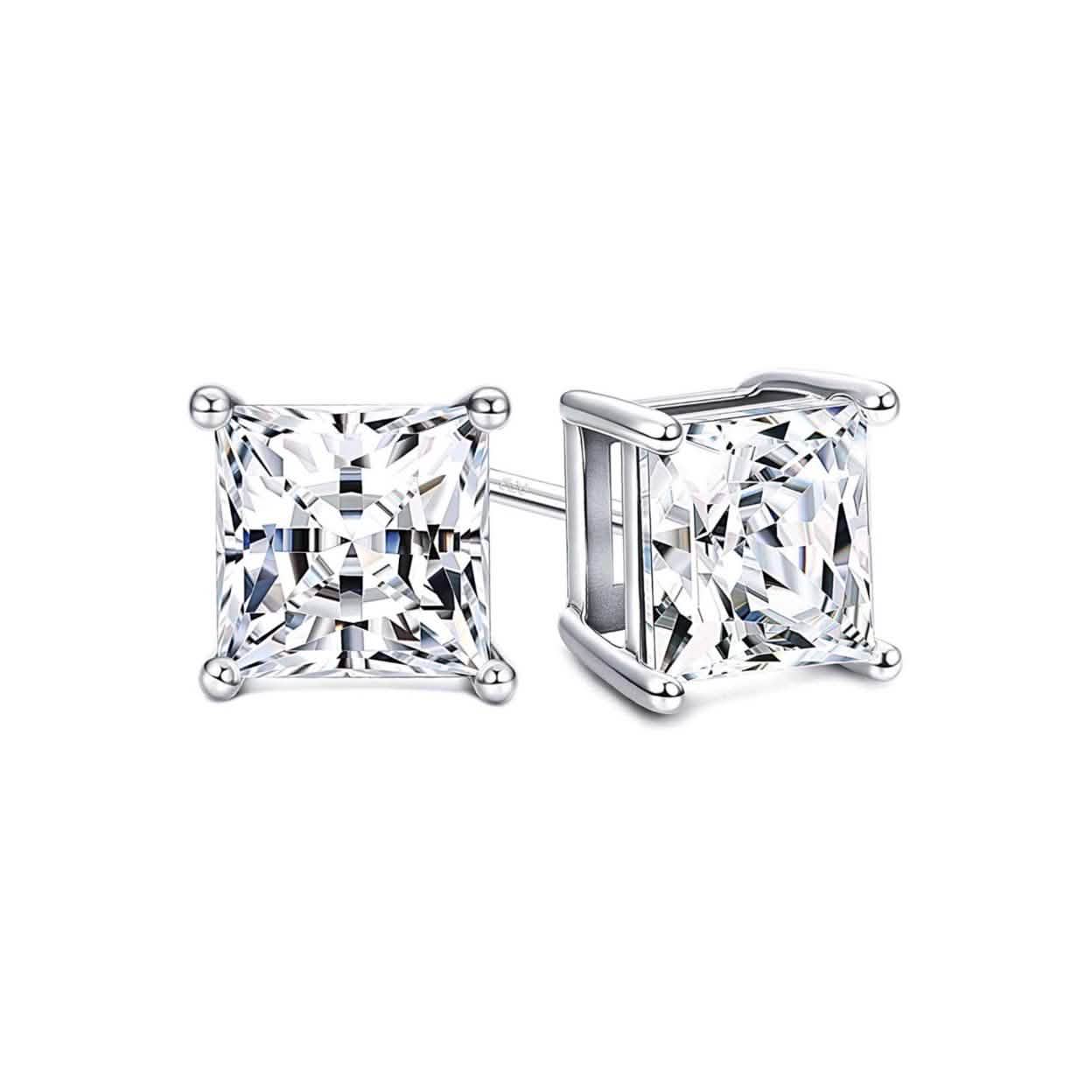 3-Pair Set: Sterling Silver Swarovski Elements Crystal Studs DailySale