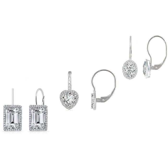 3-Pair Set: Women's Leverback Earrings DailySale