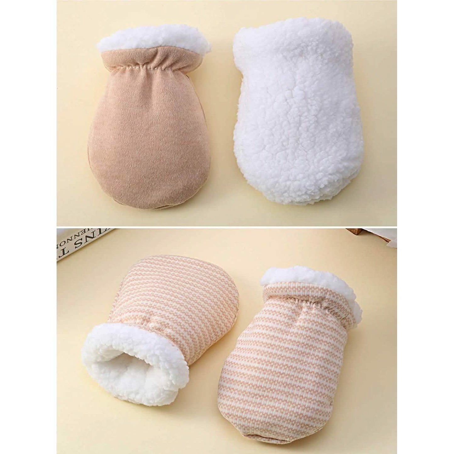 3-Pairs: Newborn Mitten Gloves DailySale