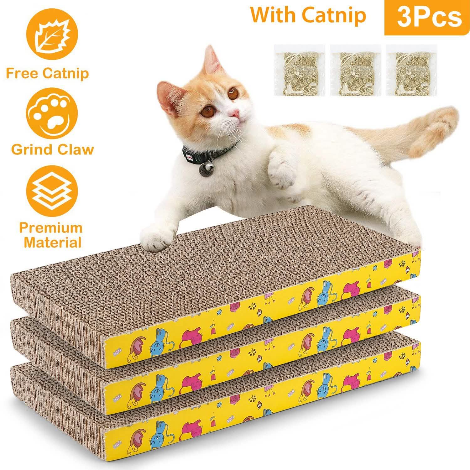 3-Piece: Cat Scratcher Pads DailySale
