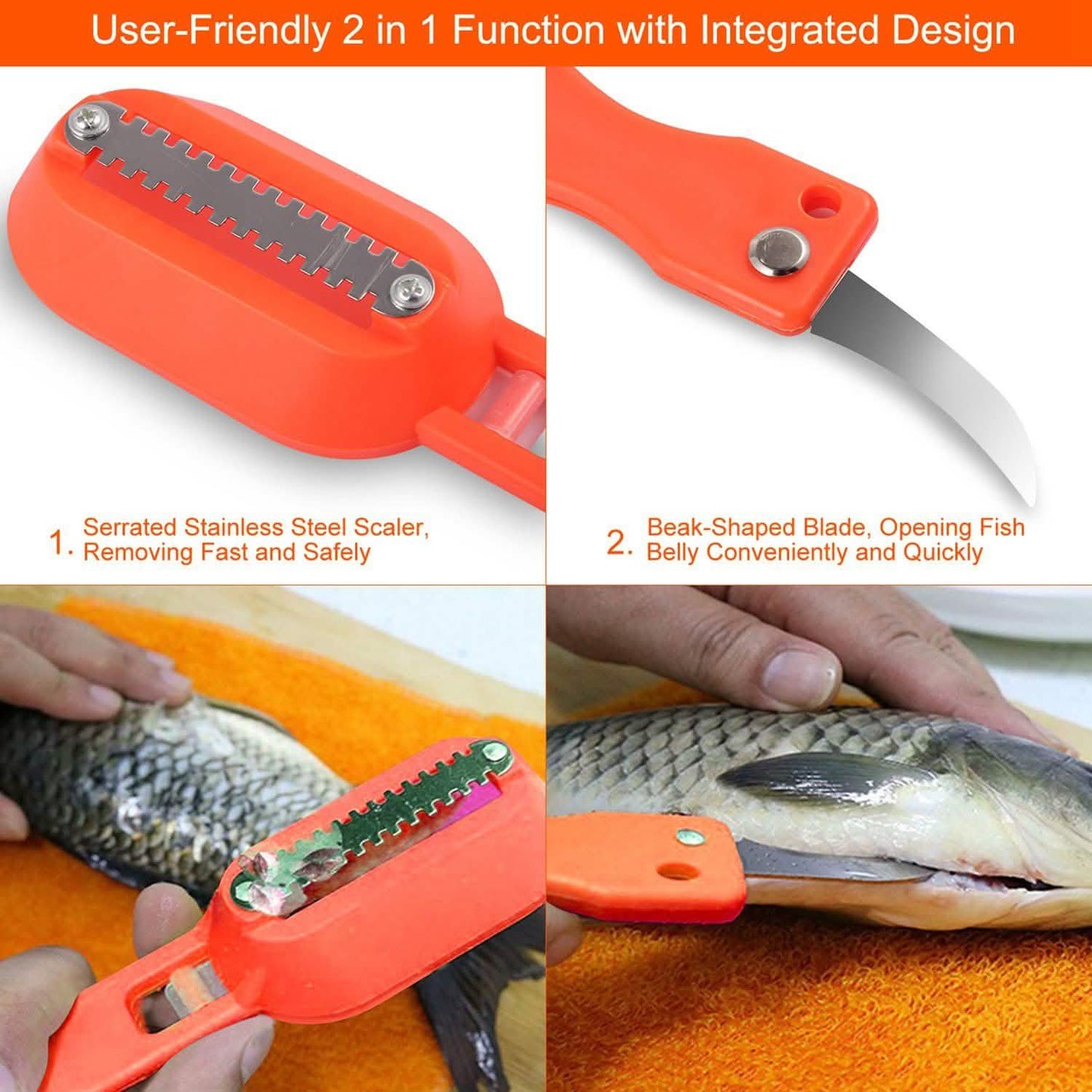 3-Piece: Fish Scale Remover DailySale