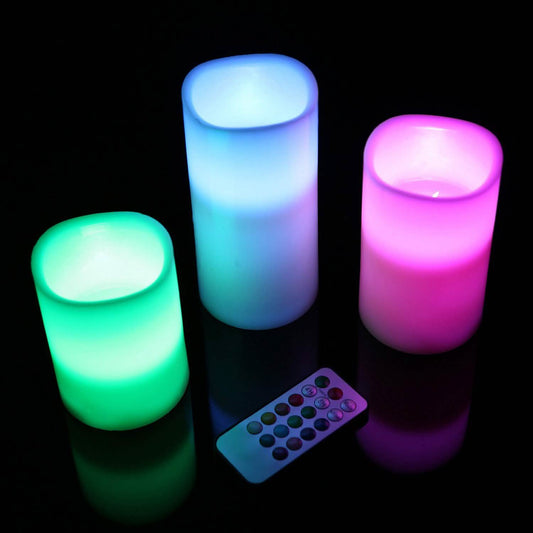 3-Piece: Flameless Votive Candles DailySale