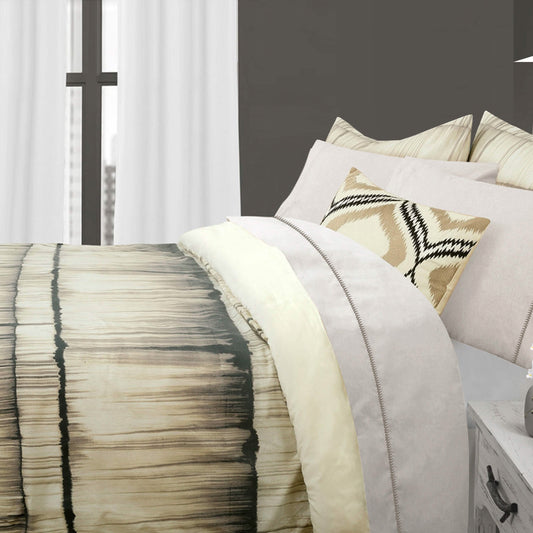 3-Piece: Global Stria Stripe Comforter Set DailySale