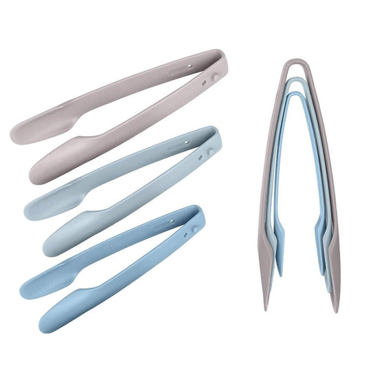 3-Piece: Non-Slip Multifunctional Food Tongs Clamps Cooking Kitchen Gadget DailySale