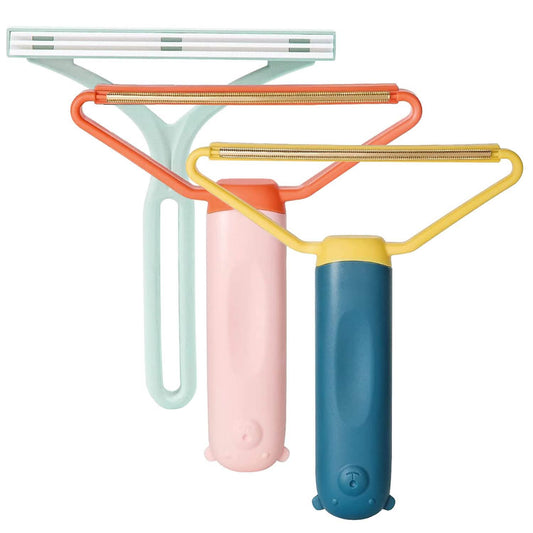 3-Piece: Portable Reusable Double Side Lint Remover DailySale