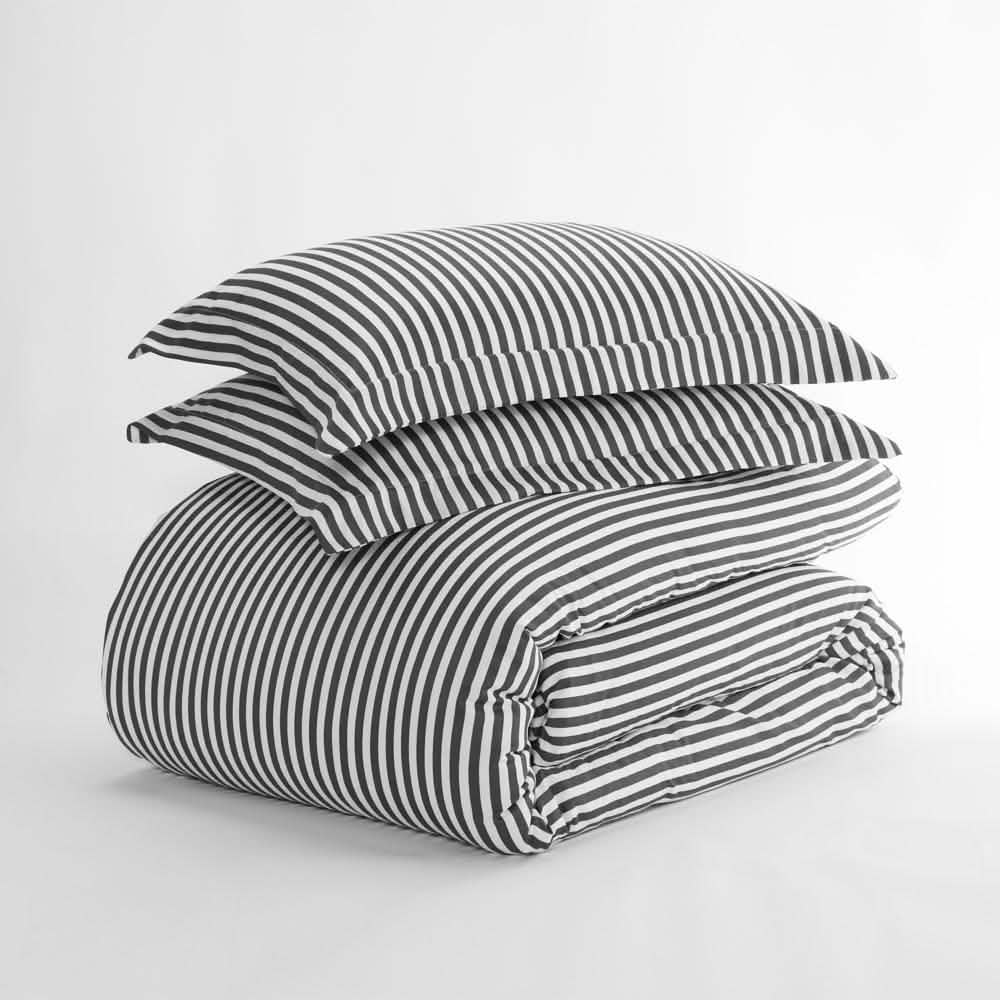 3-Piece: Ribbon Patterned Duvet Cover Set DailySale