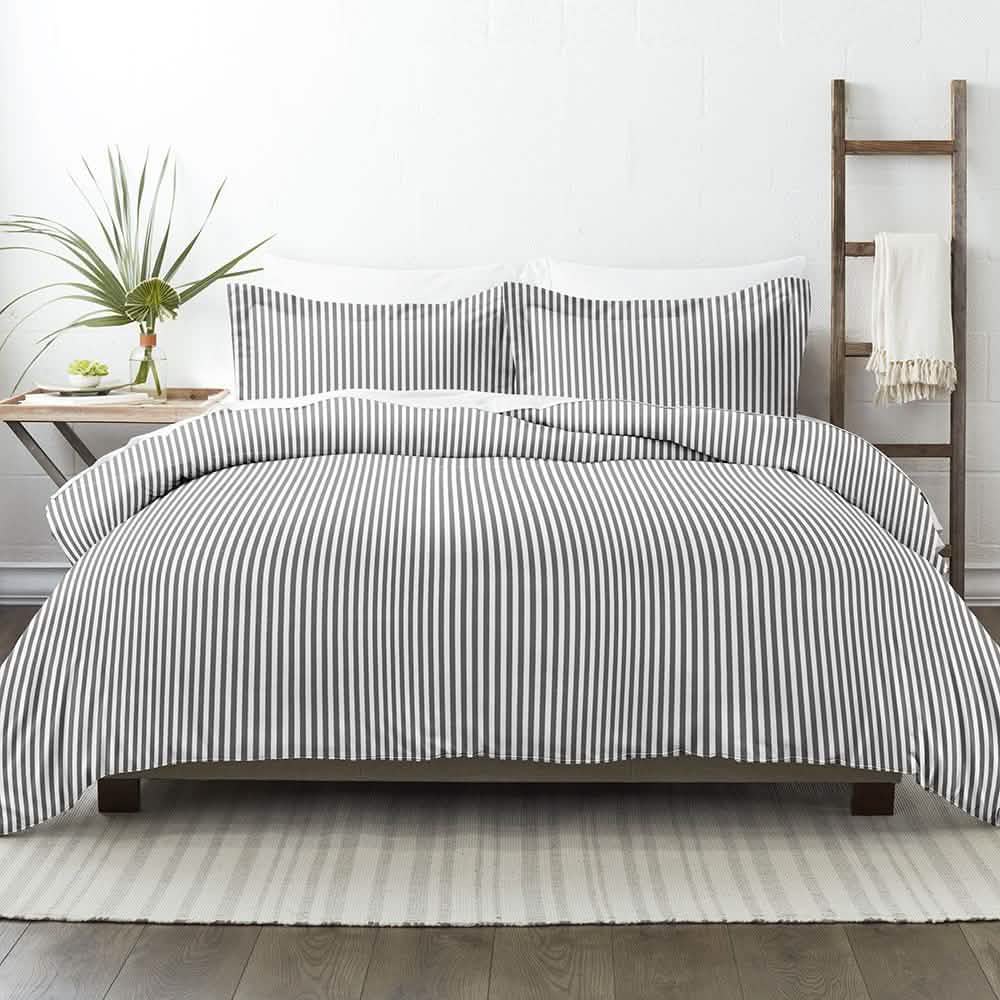 3-Piece: Ribbon Patterned Duvet Cover Set DailySale