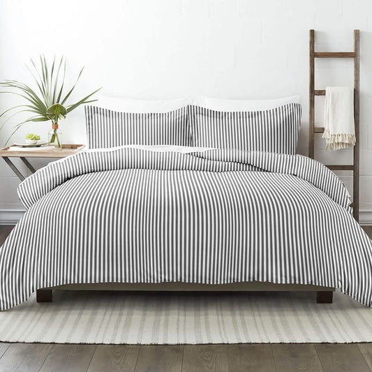 3-Piece: Ribbon Patterned Duvet Cover Set DailySale