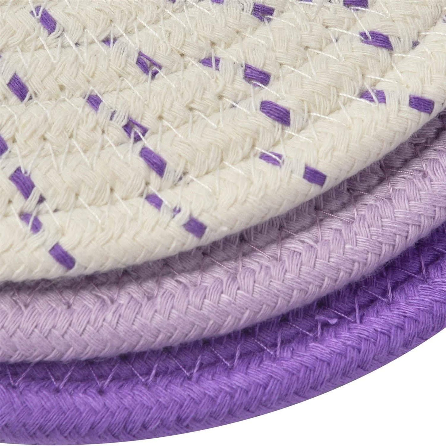 3-Piece Set: 100% Pure Cotton Thread Weave Hot Pot Holders DailySale