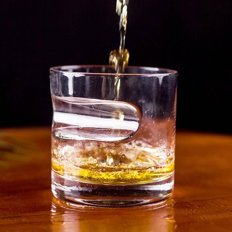 3-Piece Set: Cigar-Holding Whiskey Glasses with Cigar Cutter DailySale