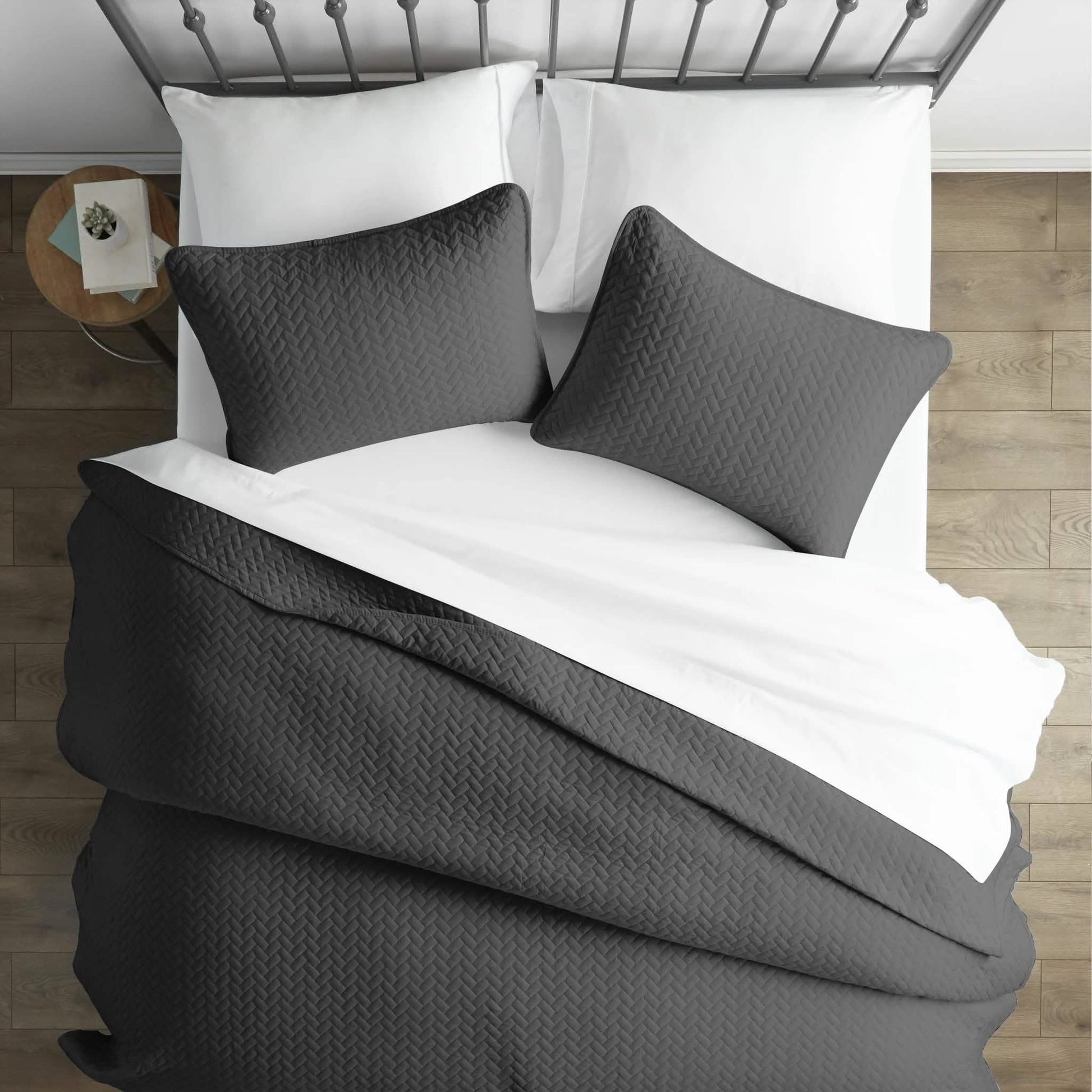 3-Piece Set: Herring Quilted Coverlet DailySale