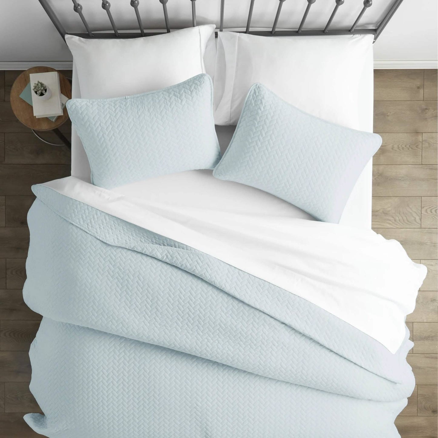 3-Piece Set: Herring Quilted Coverlet DailySale