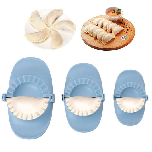 3-Piece Set: Perfect Dumpling Ravioli Empanadas Pie Pastry Maker Mold Dough Press DailySale