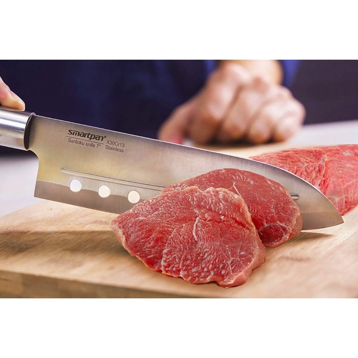 3-Piece Set: Smart Pan Stainless Steel Kitchen Knives DailySale