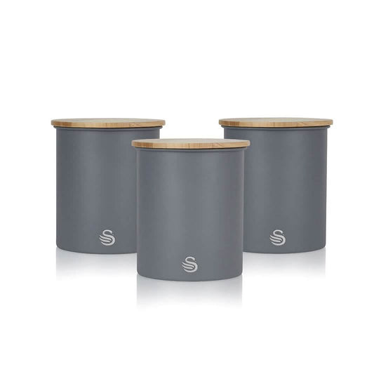 3-Piece Set: Swan Nordic Canisters DailySale