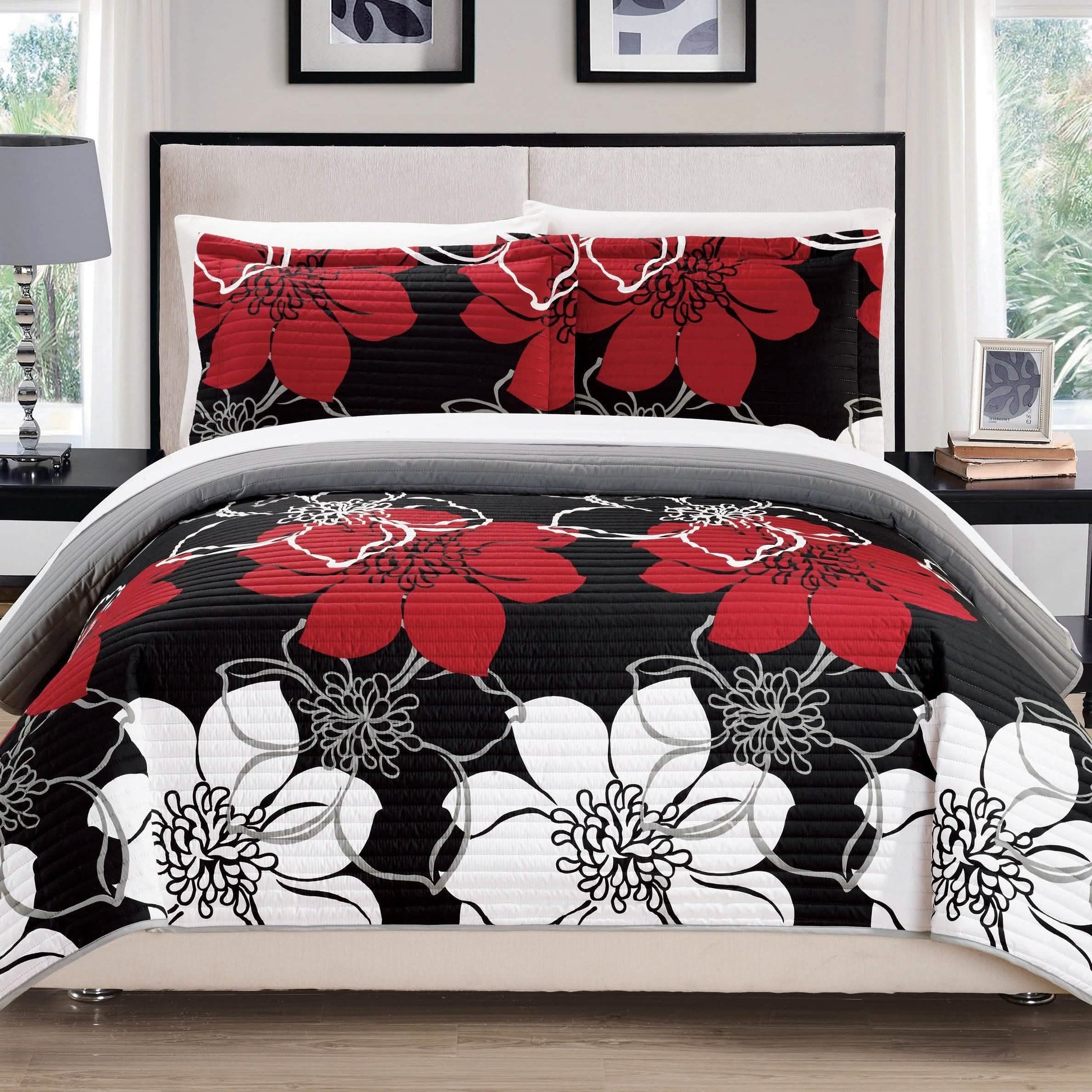3-Piece Set: Woodside Twin, Queen or King Bedding Quilt Set DailySale