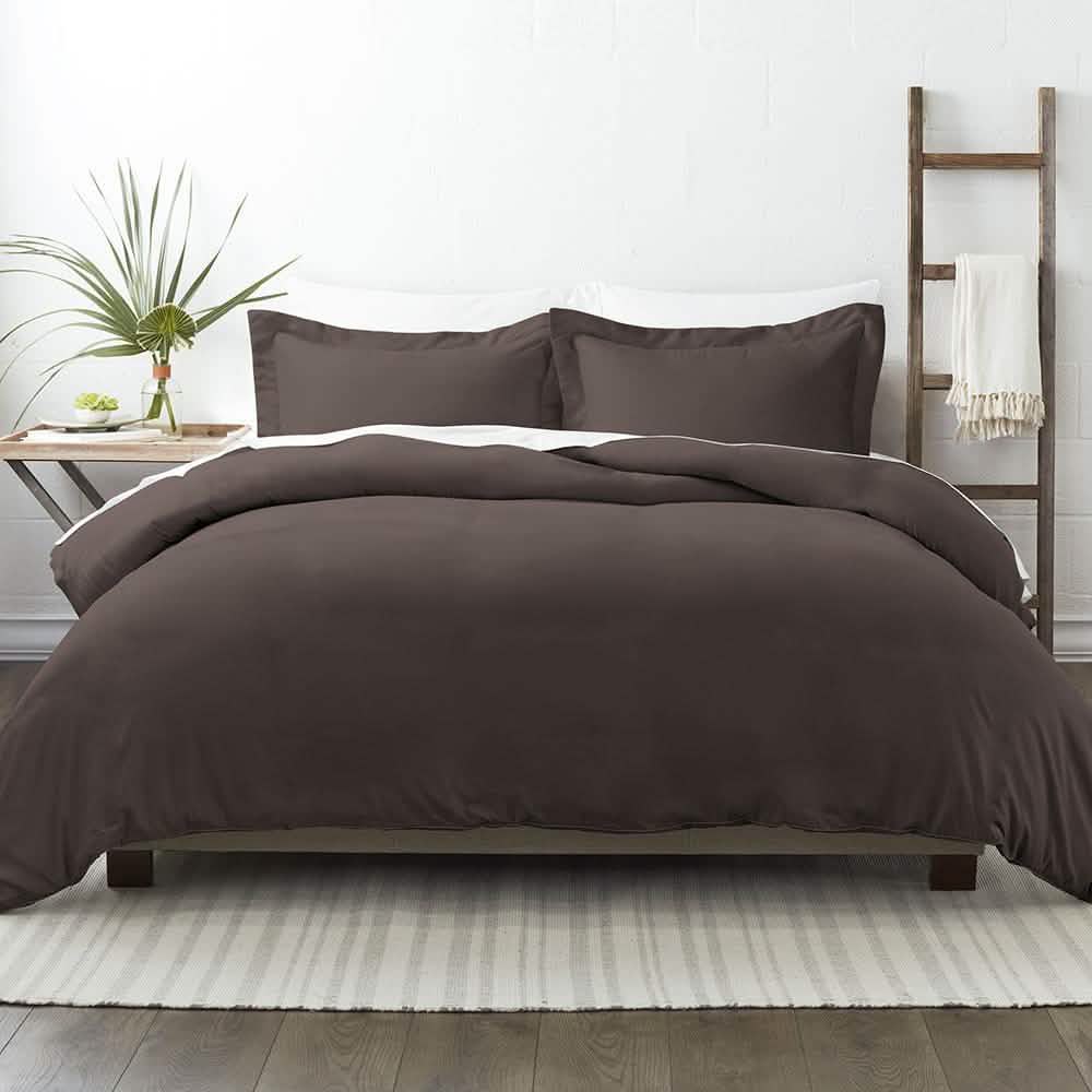 3-Piece: Solid Duvet Cover Set DailySale