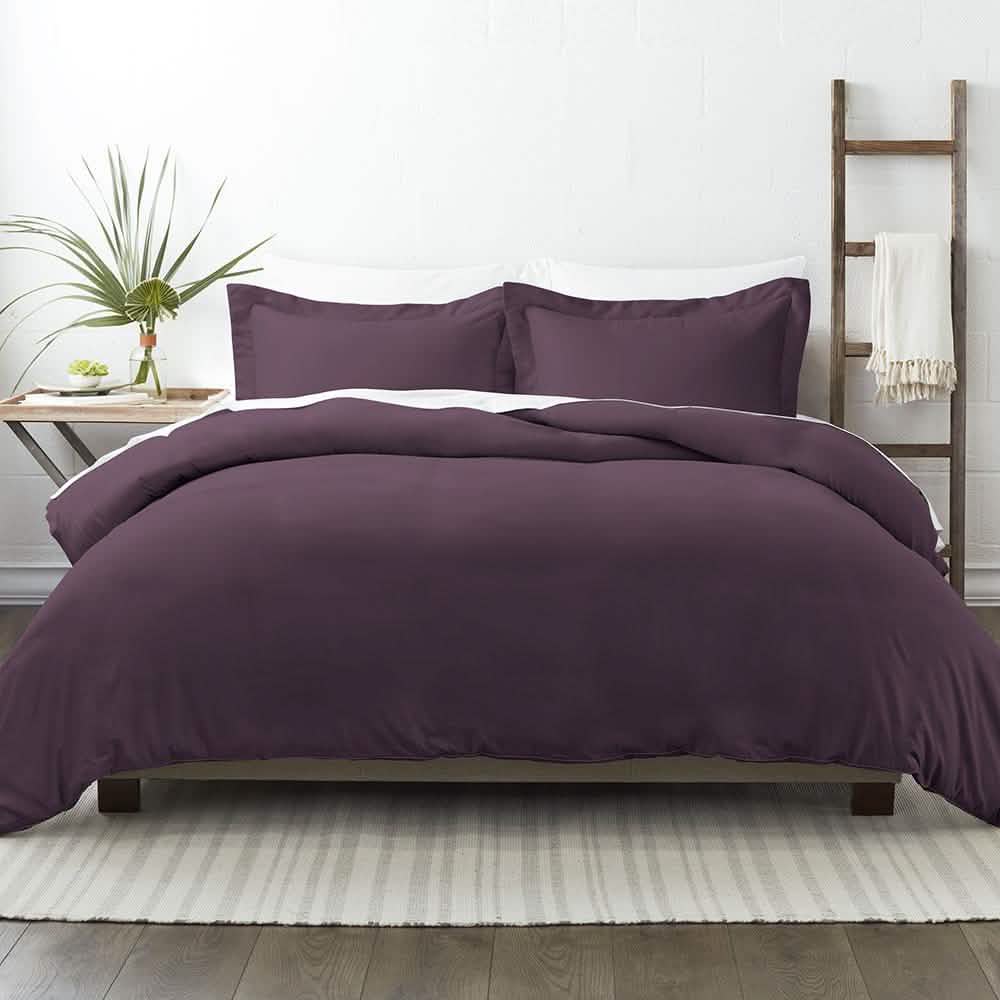3-Piece: Solid Duvet Cover Set DailySale