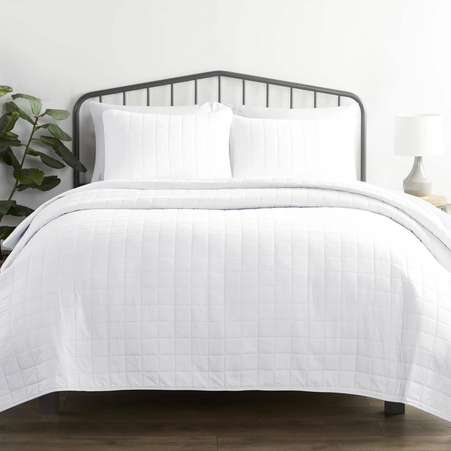 3-Piece: Square Quilted Coverlet Set DailySale