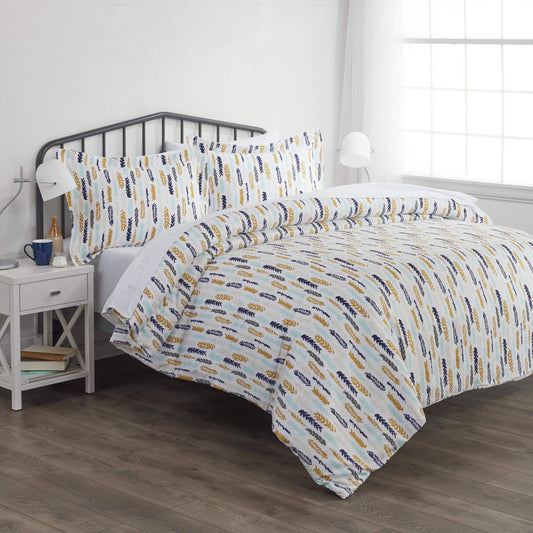 3-Piece: Wings Patterned Duvet Cover Set DailySale