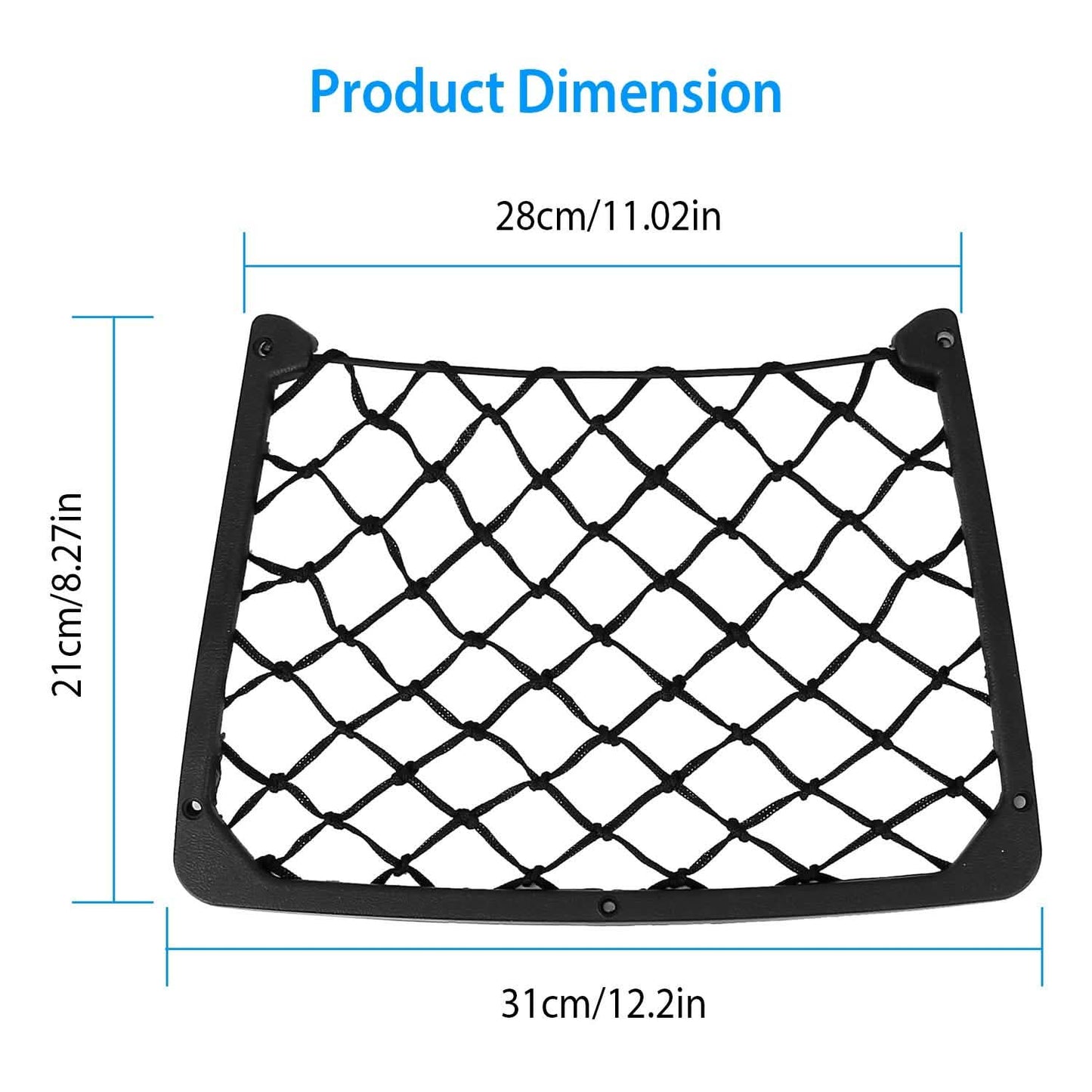3-Pieces: Mesh Pocket Seat Side Organizer DailySale