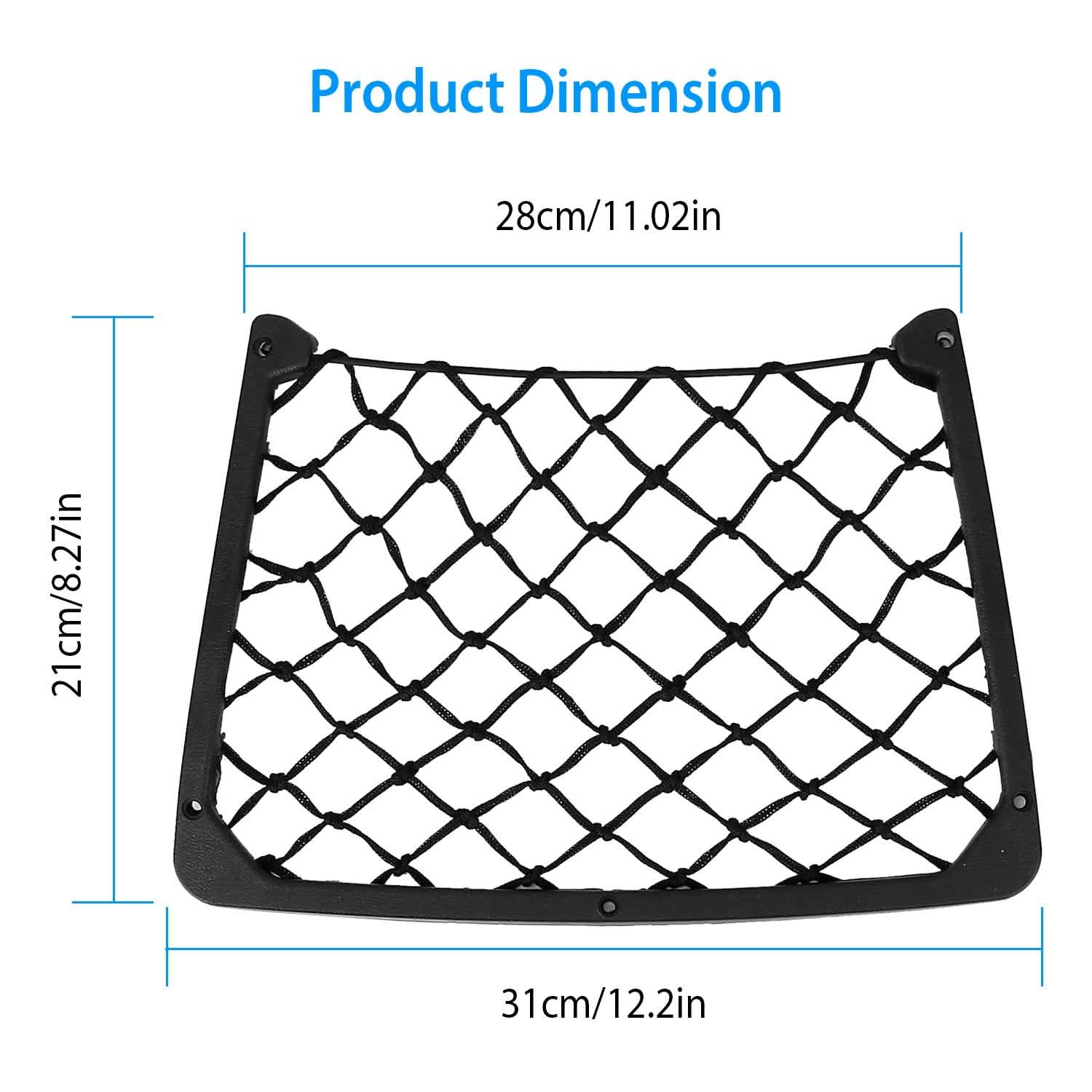 3-Pieces: Mesh Pocket Seat Side Organizer DailySale