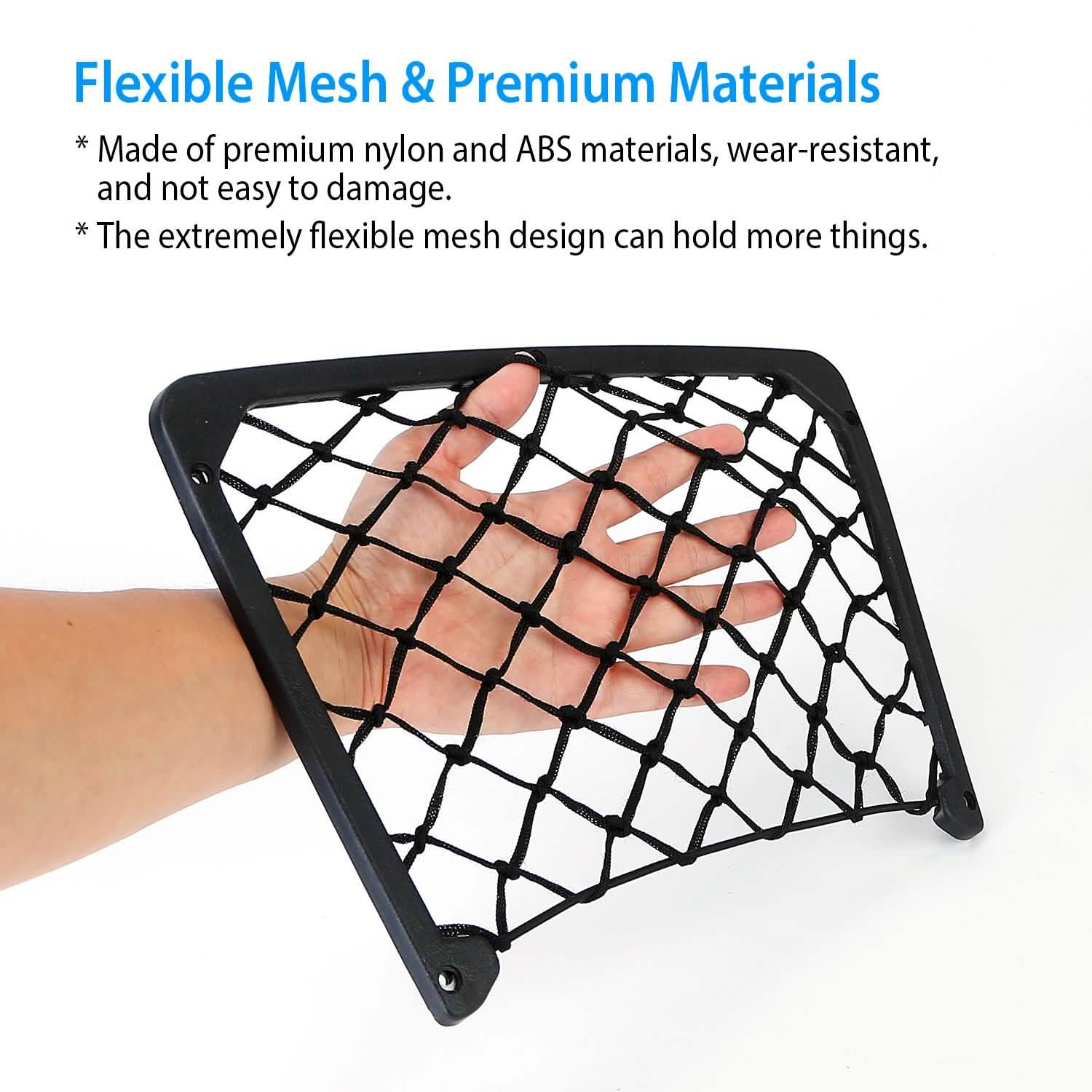 3-Pieces: Mesh Pocket Seat Side Organizer DailySale
