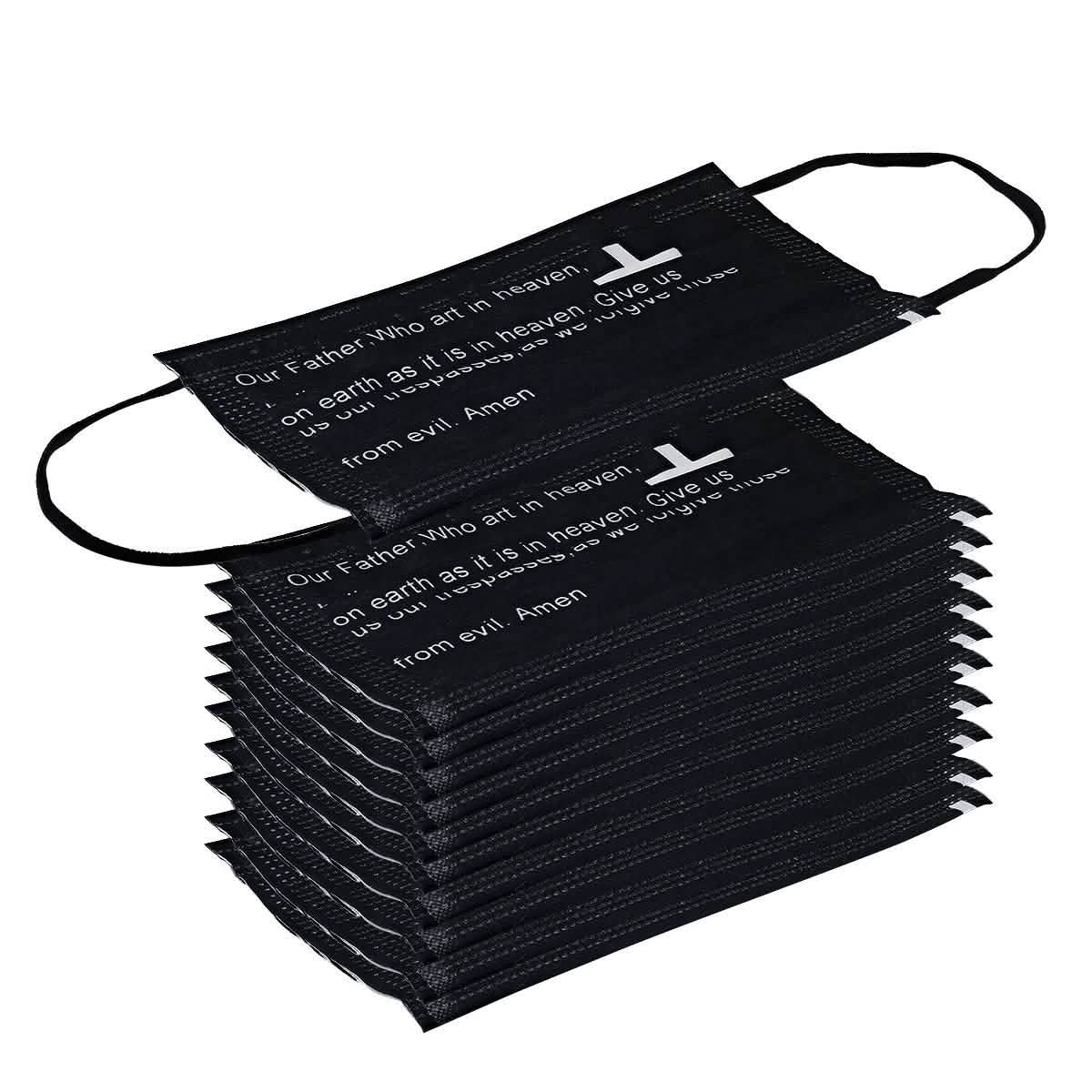 3 Ply Disposable Prayer Face Mask DailySale
