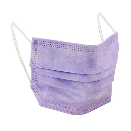 3-Ply Disposable Purple Mask DailySale