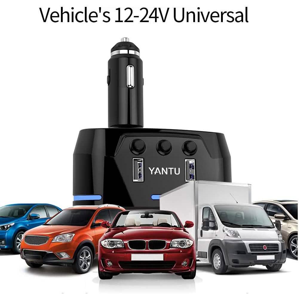 3 Socket Cigarette Lighter Splitter DailySale