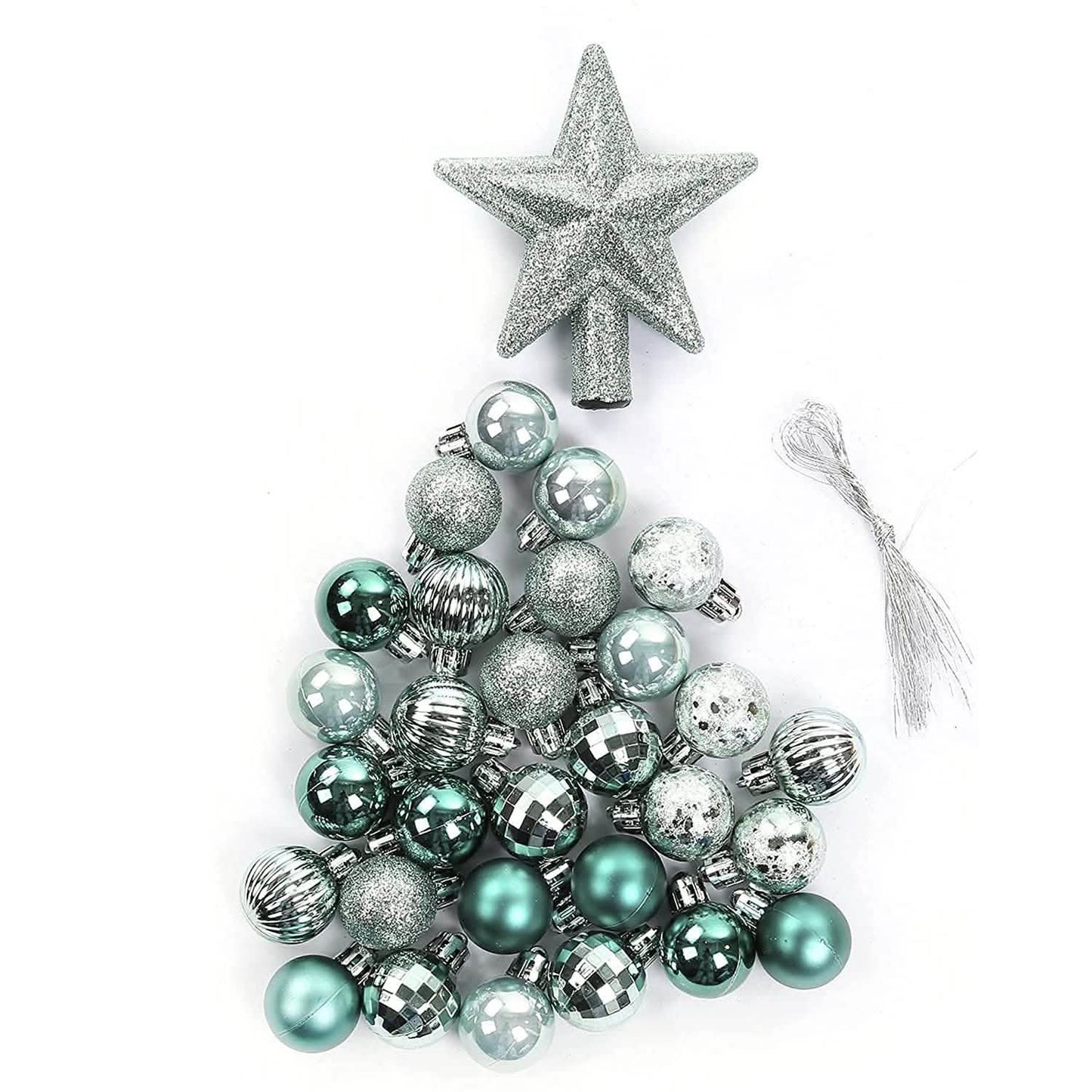 30-Piece: Christmas Balls Ornaments for Xmas Tree DailySale