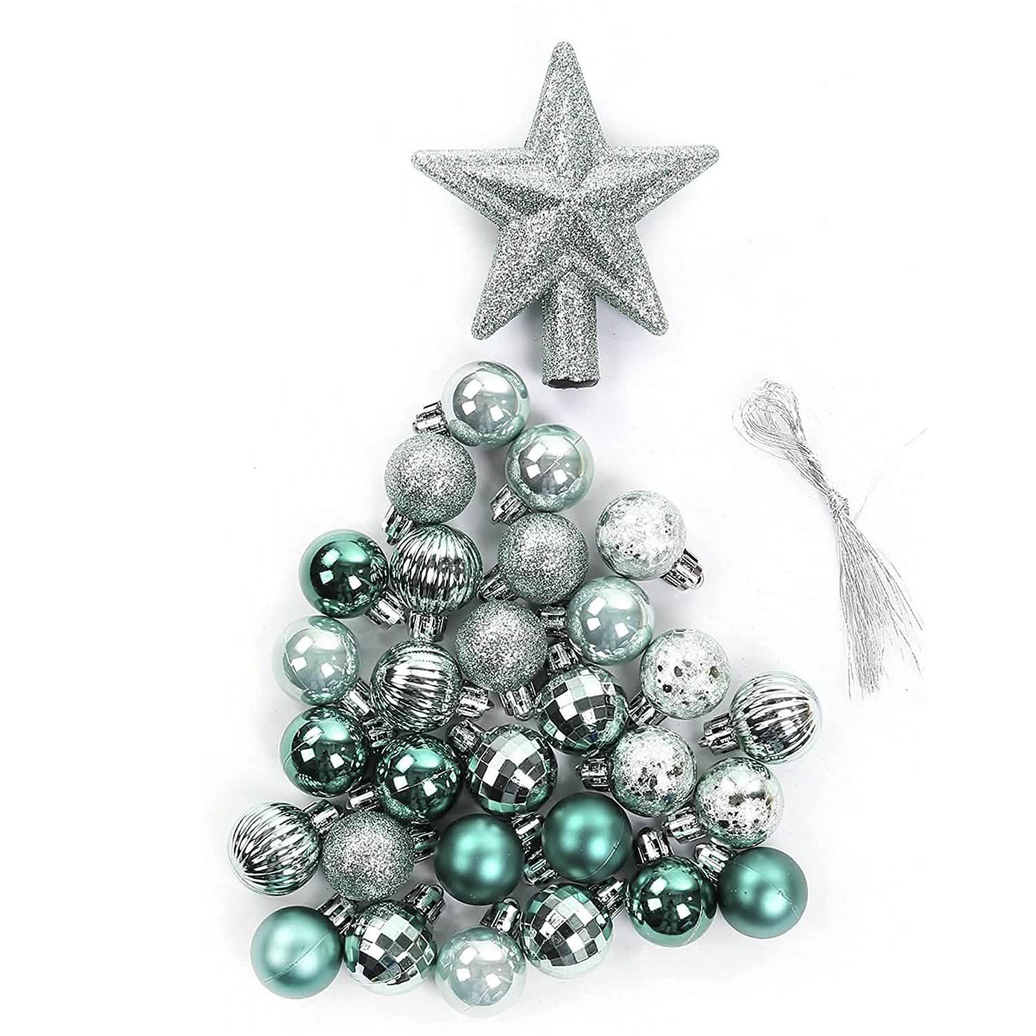30-Piece: Christmas Balls Ornaments for Xmas Tree DailySale