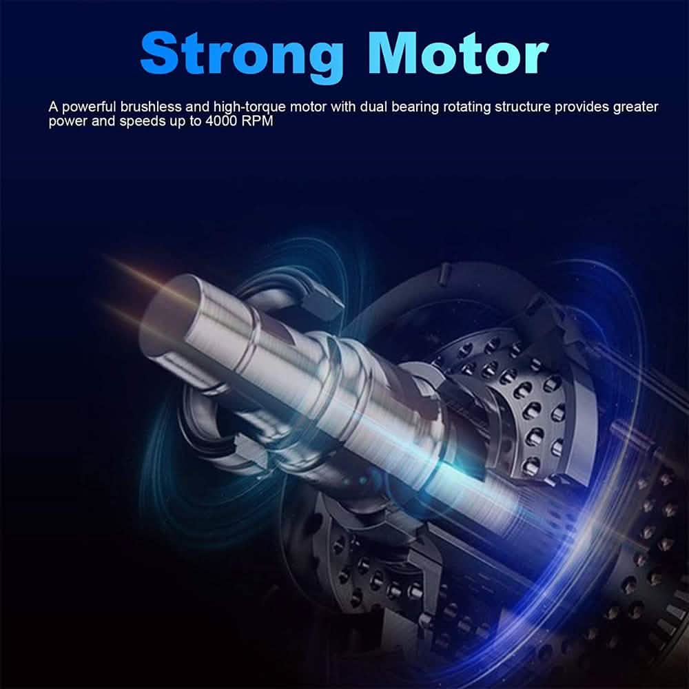 30 Speed Deep Tissue  Ultra-Quiet Muscle Massage Gun with 7 Heads DailySale