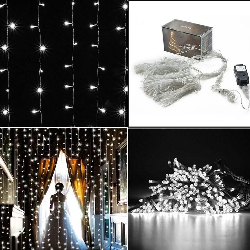 300 LED 3M Waterproof Starry Fairy String Lights with Wall Plug-in Controller DailySale