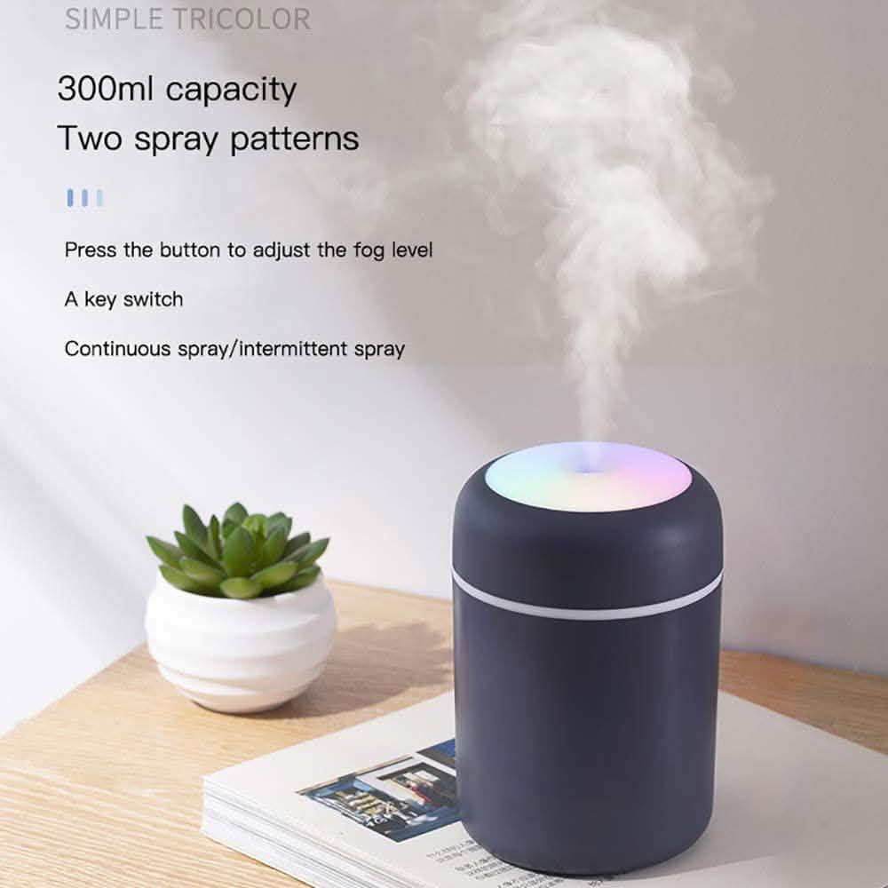 300 ML Humidifier USB Ultrasonic Dazzle Cup Aroma Diffuser Cool Mist Maker DailySale