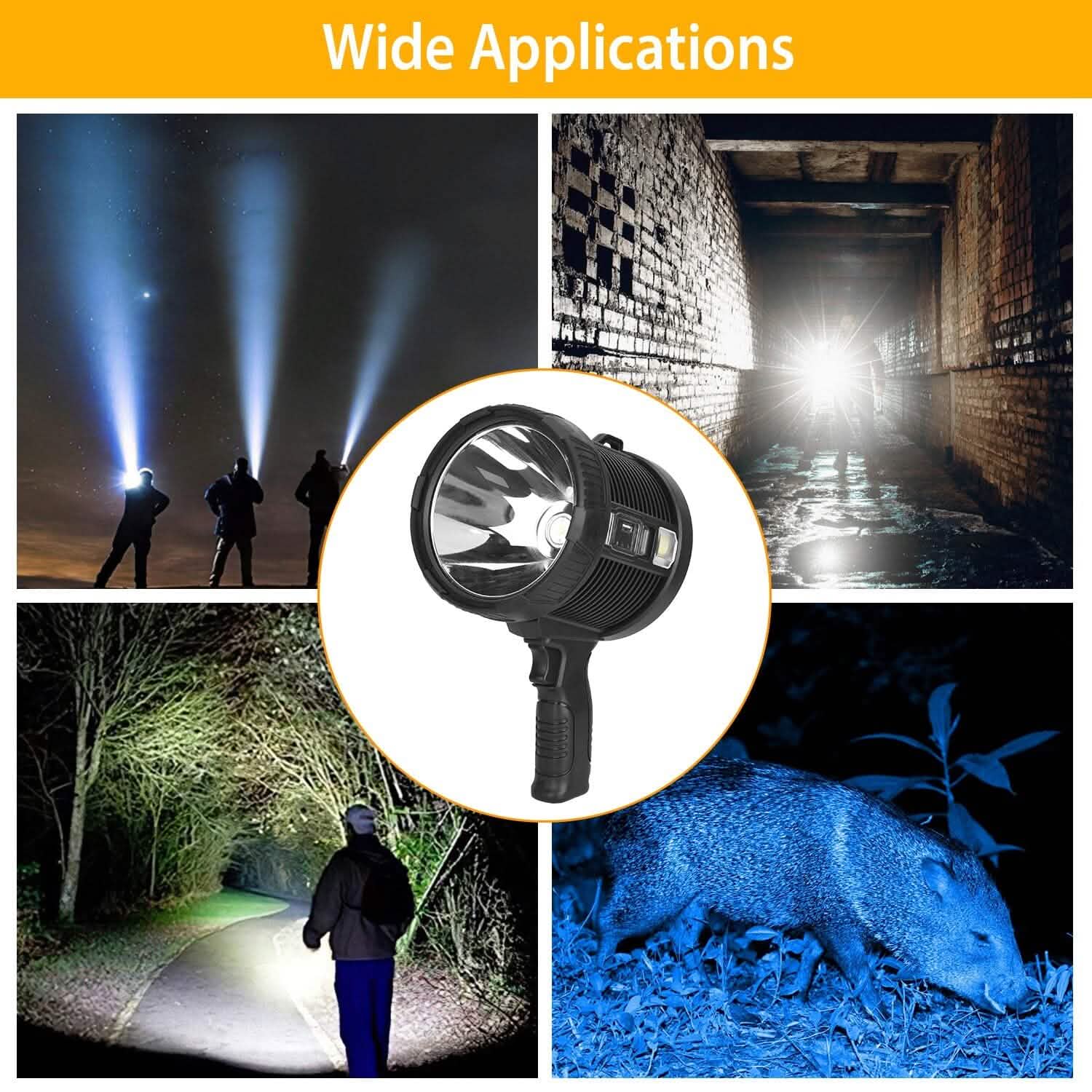 3000LM Rechargeable LED Flashlight DailySale