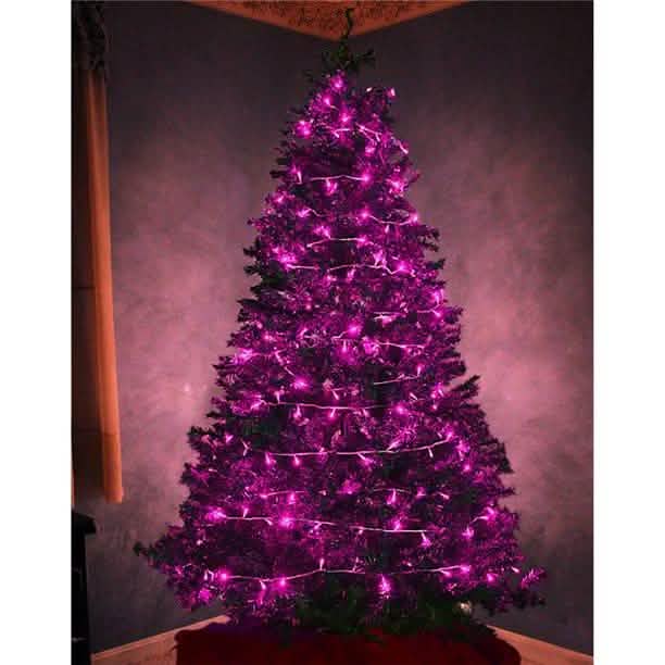300LED Pink Fairy Curtain String Lights with Controller DailySale