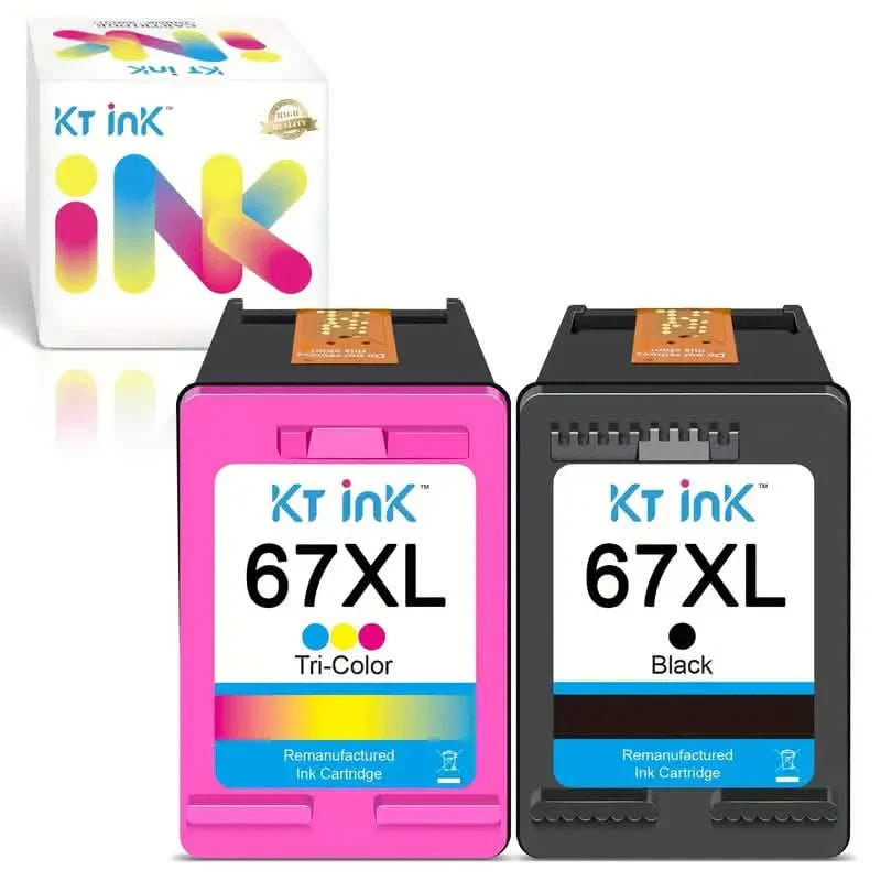 High-Yield Ink Cartridge 67XL for HP DeskJet and Envy Printers DailySale