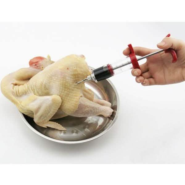 30ml BBQ Meat Marinade Sauce Seasoning Syringe Injector DailySale