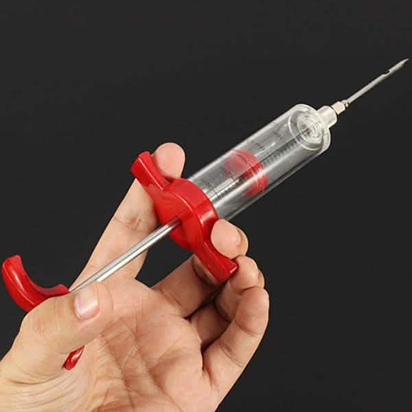 30ml BBQ Meat Marinade Sauce Seasoning Syringe Injector DailySale
