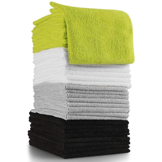 32-Pack: OxGord Microfiber Cleaning Cloth DailySale