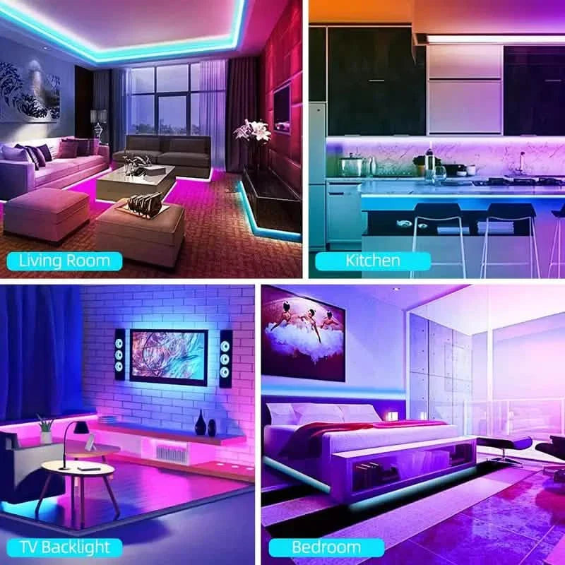 33Ft LED Strip Lights with IR 44 Key Remote DailySale