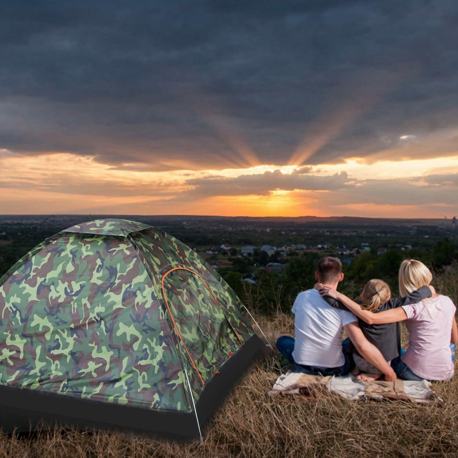 3/4 Person Instant Pop Up Dome Tent DailySale
