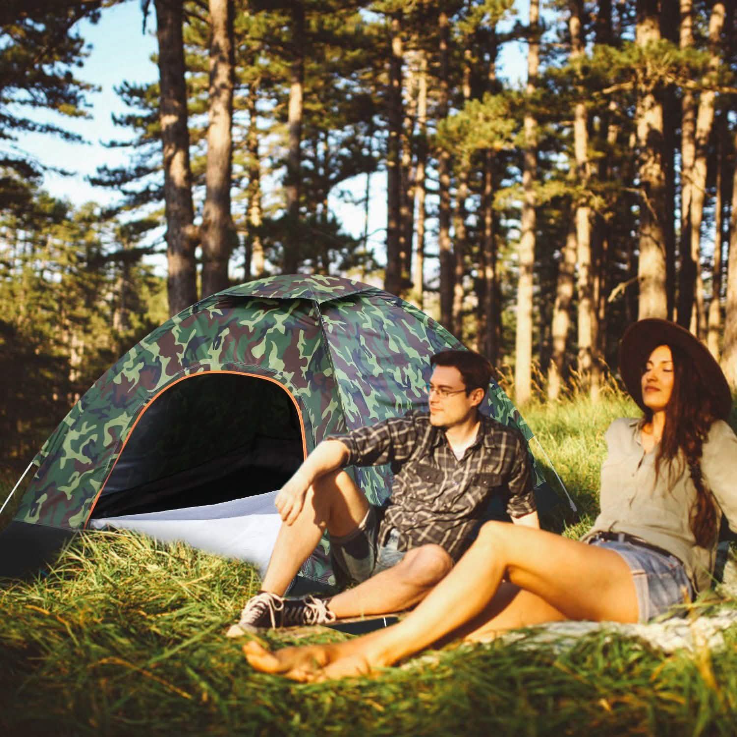 3/4 Person Instant Pop Up Dome Tent DailySale