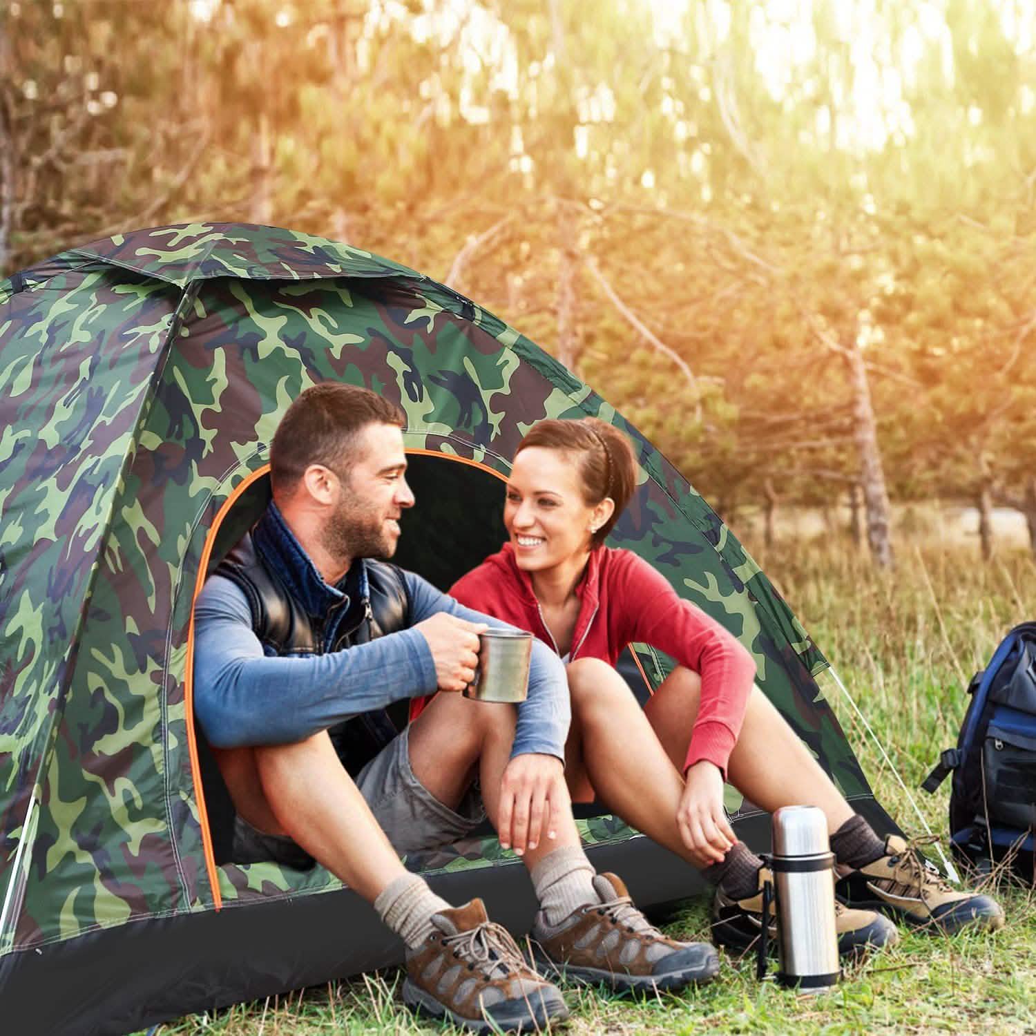 3/4 Person Instant Pop Up Dome Tent DailySale