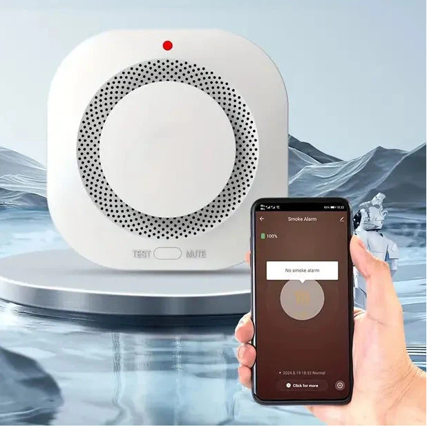 WiFi Smoke Alarm – Smart Fire Detector for Home & Business DailySale