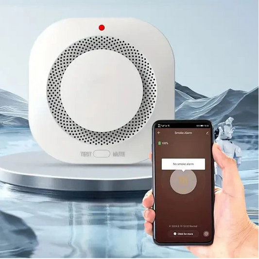 WiFi Smoke Alarm – Smart Fire Detector for Home & Business DailySale
